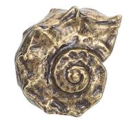 SHINEOFI Maniglia Semplice in e a Porta per Forma Ammonite Ottone Marrone Vintage Decorativa Installazione Porte Interne di Camere da Letto e Stanze