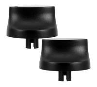 SHINEOFI Manopole di Controllo in Plastica per Timer Rotativi, Set 2 Pezzi, Sostituzione per Timer Domestici e Commerciali, Design Leggero per Facile Regolazione e Trasporto