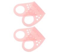 SHINEOFI Maschera lifting doppio mento in silicone 2 pezzi con cinturino a V per uso domestico e da viaggio