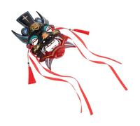 SHINEOFI Maschera per Viso Stile Cinese Dipinta Mano Maschera Intera per Cosplay e Feste Tema Accessori per Costumi da Festa