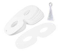 SHINEOFI Maschera Vuota 40 Set Di Maschere Bianche Per Mascherata Fai Da Te Maschere Di Carta Non Finite Per Halloween Carnevale Articoli Per Feste Oggetti Di Scena Per Cosplay