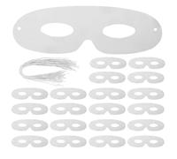 SHINEOFI Maschera Vuota 80 Pezzi Di Maschera Bianca Per Mascherata Maschere Di Carta Fai Da Te Non Finite Per Halloween Carnevale Forniture Per Feste Oggetti Di Scena Per Cosplay