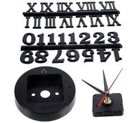 SHINEOFI Meccanismo Orologio Batteria Kit Movimento per Orologio da Parete con e Sostituzione Meccanismo Ricaricabile per Riparazione e da Te