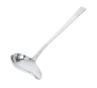 SHINEOFI Mestolo Piccolo per Sughi e Salsa in Acciaio Inox 304 con Beccuccio Versatore, Cucchiaio per Zuppa e Condimenti Multiuso per Cucina Domestica e Ristorazione