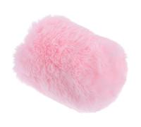 SHINEOFI Mic Shield Antivento in Pelliccia Compatibile con Protezione Microfono Condensatore con Fodera e Resistente Accessorio Professionale per Registrazioni Silenziose