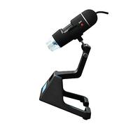 SHINEOFI Microscopio Digitale USB Milioni Pixel con Ingrandimento Lampada LED e Braccio Flessibile Microscopio Portatile per Laboratorio Riparazioni e Ispezioni Professionali