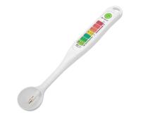 SHINEOFI Misuratore di Salinità Digitale per Alimenti Display Led, Portatile in Plastica, Alta Precisione per Cucina Domestica e Analisi di Cibi Fermentati e Zuppe