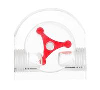 SHINEOFI Misuratore per Pc in Acrilico Rosso Indicatore a 2 Vie Raffreddamento ad Accessorio per Computer