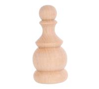 SHINEOFI Mobili a Colonna Terminali in Legno Per Le Colonne Del Letto Terminali Decorativi Per Scale Bastoncini Artigianali Non Finiti Bed Post Finials Di Legno Cachi
