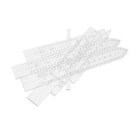 SHINEOFI Modello in Acrilico per Cinturini in Pelle 2 Set, Template Professionali per Sartoria della Pelle Linee di Sutura e Guide Precise