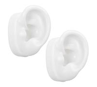 SHINEOFI Modello Orecchio in Silicone Realistico per e Esercizi Piercing Riutilizzabile Leggero e Durevole Simulazione per Espositori e Pratica