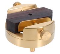 SHINEOFI Morsa da Banco in Ottone per Incisione Sigilli e Pietre Clamp Rotante Integrato Attrezzo Stabile per Calligrafia e Progetti Artigianali