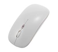 SHINEOFI Mouse Wireless LED Sottile e Portatile con Tecnologia Ottica Avanzata Modalità Doppia Connessione Ricaricabile con Batteria Integrata per Laptop e Accessori per Computer Clic