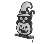SHINEOFI Neon Forma Zucca per Halloween Notturne USB con Base Decorazione per Stanze Bar e Feste Illumina La Tua Notte con Stile e Atmosfera Magica