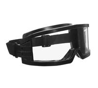 SHINEOFI Occhiali Protettivi Antiappannamento Antigraffio in PC Nero con Cinturino Regolabile per Falegnameria e Pittura Industriale