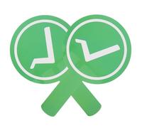 SHINEOFI Palette per Votazione in Classe Bifacciali 2 Pezzi Lavagne Riutilizzabili Plastica Resistente Segnalazione Sì/No Strumenti di Voto Educativi per Insegnanti e Studenti