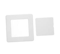 SHINEOFI Pannello di Accesso per Cartongesso 200X200 MM in Plastica ABS Autoadesivo Resistente all'Umidità, per Ispezione Impianti Idraulici in Spazi Ristretti e Installazioni Temporanee