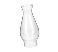SHINEOFI Paralume in Vetro per Lampada a Olio e Lanterna a Cherosene, Copertura Decorativa Artigianale Retrò, Diametro 8,3x17,5 Cm, per Campeggio e Ambienti Interni ed Esterni