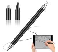SHINEOFI Penna Capacitiva Magnetica Punta Fine per Scrittura Precisa, Realizzata in Plastica e Lega, per Smartphone e Touchscreen Capacitivi Durante Lezioni e Appunti