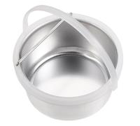 SHINEOFI Pentolino Scaldacera in Alluminio Antiaderente per Ceretta Rimozione Pellicola Cera Resistente Domestico e Professionale