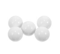 SHINEOFI Perline Rotonde in Acrilico Bianco 5 Pezzi della Ruota della Roulette per Ruote da 27-32 Pollici Accessori Eleganti per Giochi di Roulette Domestici