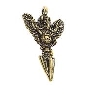 SHINEOFI Pestello Demone Con Fibbia Appesa Ciondolo Che Allontana Il Male Chiave Artigianato Portachiavi Ciondolo Mini Vajra Ciondoli Vajra Pendenti Mini Vajra Antico Ciondolo Vajra Ottone