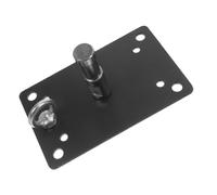 SHINEOFI Piastra di Montaggio per Luci da Studio in Acciaio Inossidabile Nero con Supporto Affidabile e Applicazione Versatile per Illuminazione Fotografica e Film