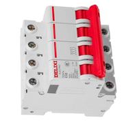 SHINEOFI Piccolo interruttore micro Interruttore perdita casa Breaker sicurezza in miniatura elettrico protezione mini plastica bianca