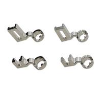 SHINEOFI Piedino in Acciaio per Macchina da Cucire Bassa Piedino per Righello Aperto per Trapuntatura e Ricamo Adattabile Brother Singer Babylock e Altre Macchine Domestiche Basse