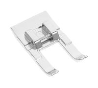 SHINEOFI Piedino Premistoffa per Macchina da Cucire Domestica in Acciaio Inossidabile Piedino Aperto per Ricamo e Trapuntatura Compatibile Brother Singer e Home