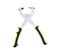 SHINEOFI Pinza Fustellatrice per Cinture in Acciaio Lega Puncher Manuale per Precisi su Pelle Tessuto Gomma e Cartone Impugnatura Antiscivolo Ergonomica per Uso Professionale e Riparazioni