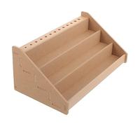 SHINEOFI Porta Pennelli e Legno Organizer Per Pittura Acrilica Scaffale Per Vernici e Accessori Da Disegno Design Leggero e Pratico Struttura Resistente Per Atelier e Hobby Creativi