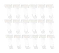 SHINEOFI Porta Permessi di Parcheggio Auto in Plastica Trasparente da 80 Pezzi Clip Resistente per Parabrezza Protezione per Biglietti Temporanei Adatto a Vari Veicoli e Uso Quotidiano