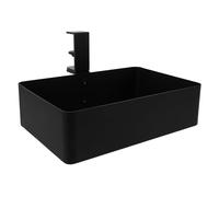 SHINEOFI Portadocumenti Scrivania in Metallo Nero con Fissaggio Pinza Organizer per Ufficio e Casa Compatto per File e Materiali Montaggio Facile su Tavolo