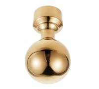SHINEOFI Puntale per Asta Bandiera a Sfera in Metallo Resistente Accessorio Ornamentale per Interni ed Esterni Ferramenta di Ricambio per Asta Portabandiera Sfera Superiore