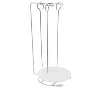 SHINEOFI Rastrelliera per Spiedini in Acciaio Inossidabile con Design Sicuro e Facile da Pulire, Supporto per Barbecue Riutilizzabile per Grigliare Carne e Accessori BBQ