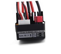SHINEOFI Regolatore Velocità per Motore Spazzolato Rc Esc Nero Resistente per Barche Auto e Camion Radiocomandati con Uscita Bec