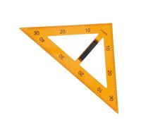 SHINEOFI Righello Triangolare Magnetico 40 Cm con Manico Staccabile Strumento Didattico Geometria per Insegnanti e Studenti Scuola Ufficio