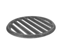 SHINEOFI Rotonda in Ghisa per Barbecue Esterno Rete Resistente per Cottura Uniforme e Distribuzione Ottimale del Calore Accessorio per Griglie e Brace