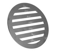 SHINEOFI Rotonda per Barbecue Piastra in Ferro Sostitutiva per Inferiore per Barbecue Esterno Campeggio