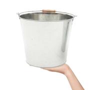 SHINEOFI Secchio per Cenere del Stufa in Metallo 25X20X22 CM Inceneritore da Giardino Multiuso per Combustione Sicura di Carta e Foglie Secchio per Fuoco Compatto e Resistente