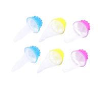 SHINEOFI Set 6 Filtri a Rete a Forma Di Palla Per Raccogliere Fibre, Sacchetti in Pp e Poliestere Per Lavatrice, Collettore Di Fibre Sporche Per Bucato Pulito e Protezione Scarico