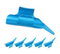SHINEOFI Set 6 Pezzi Ditale Proteggi Dita in Metallo per Cucito a Mano e Trapuntatura Presa Antiscivolo e Controllo Ago per Accessori Cucito