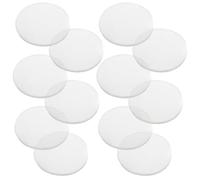 SHINEOFI Set da 12 Lenti Ottiche 3d Biconvesse in Resina 25mm per Insegnamento della Fisica e Strumenti Didattici Scientifici, Lenti Ottiche per Esperimenti di Ottica e Devianza della Luce