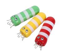 SHINEOFI Set da 3 Rocchetti per Maglieria a Forma di Ape in Plastica, Strumento per Lavorare a Maglia Francese Leggero e Portatile, Creatore di Cordoncini e Principianti, per Progetti