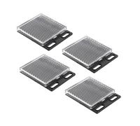 SHINEOFI Set da 4 Catarifrangenti per Fotocellule in Abs e Acrilato, Riduce L'abbagliamento Facile Installazione, per Sicurezza Domestica e Stradale