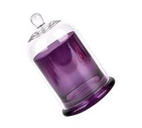 SHINEOFI Set Decorativo 1 Pezzo di Coperchio in Vetro Trasparente per Aromaterapia Tazza per Aromi Copertura Decorazione per Ambienti e Matrimoni Diametro 10 CM Design Elegante per