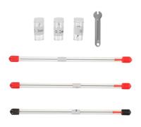 SHINEOFI Set Ugelli e Aghi per Aerografo 02/03/05 MM Cappucci di Ricambio Accessori per Pittura a Spruzzo di Modelli Kit di Forniture per Aerografo Custodia Portatile per Hobby e