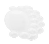 SHINEOFI Simpatica Tavolozza di A Forma di Impronta di Piede Vassoio per Pittura Ad Vassoio per Pittura Acrilica E A Tavolozze di in Plastica per Ragazzi E Ragazze