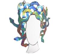 SHINEOFI Specchio Medusa Colorato Acrilico da Appendere Decorazione Creativa per la Casa e Finestra Ciondolo Decorativo Elegante Resistente Regalo per Matrimoni e Feste